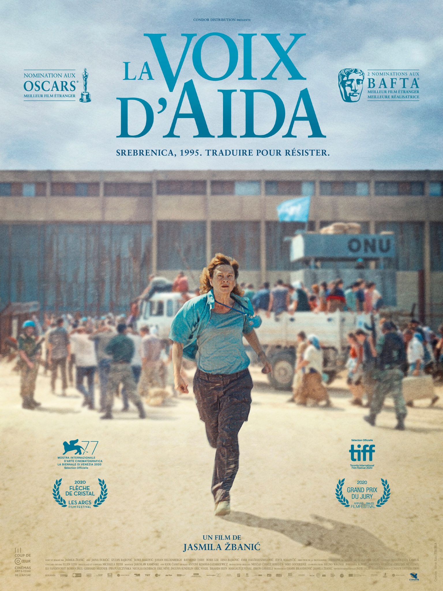 Affiche film la voix d'aïda